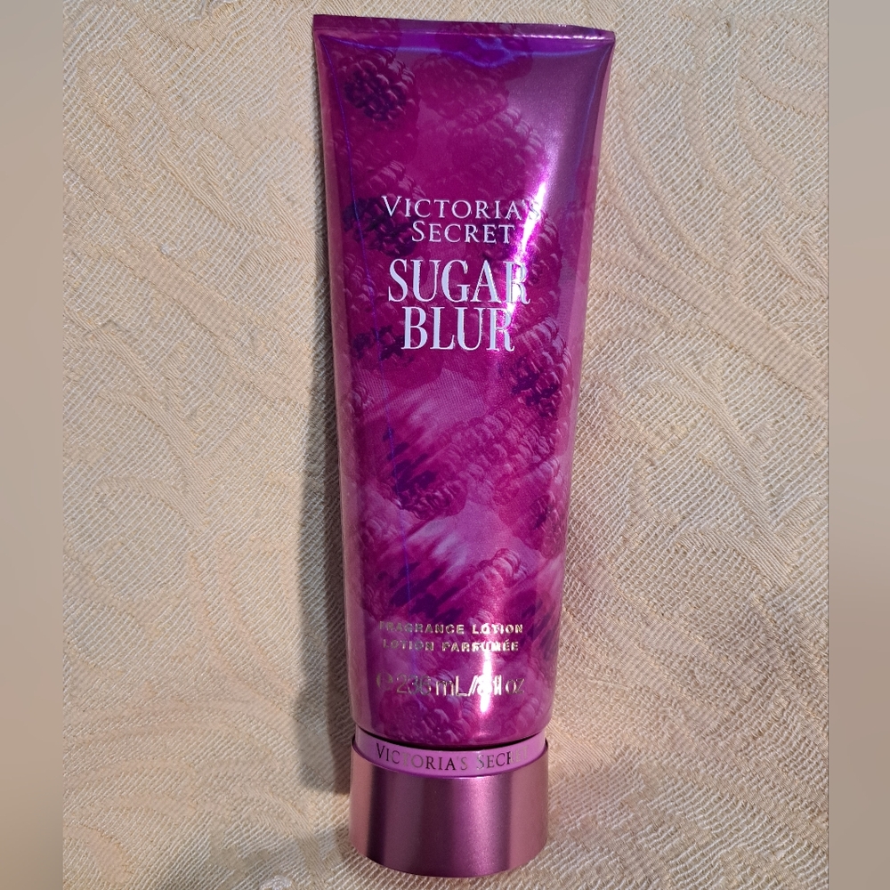 Victoria's Secret Sugar Blur Fragrance Lotion.